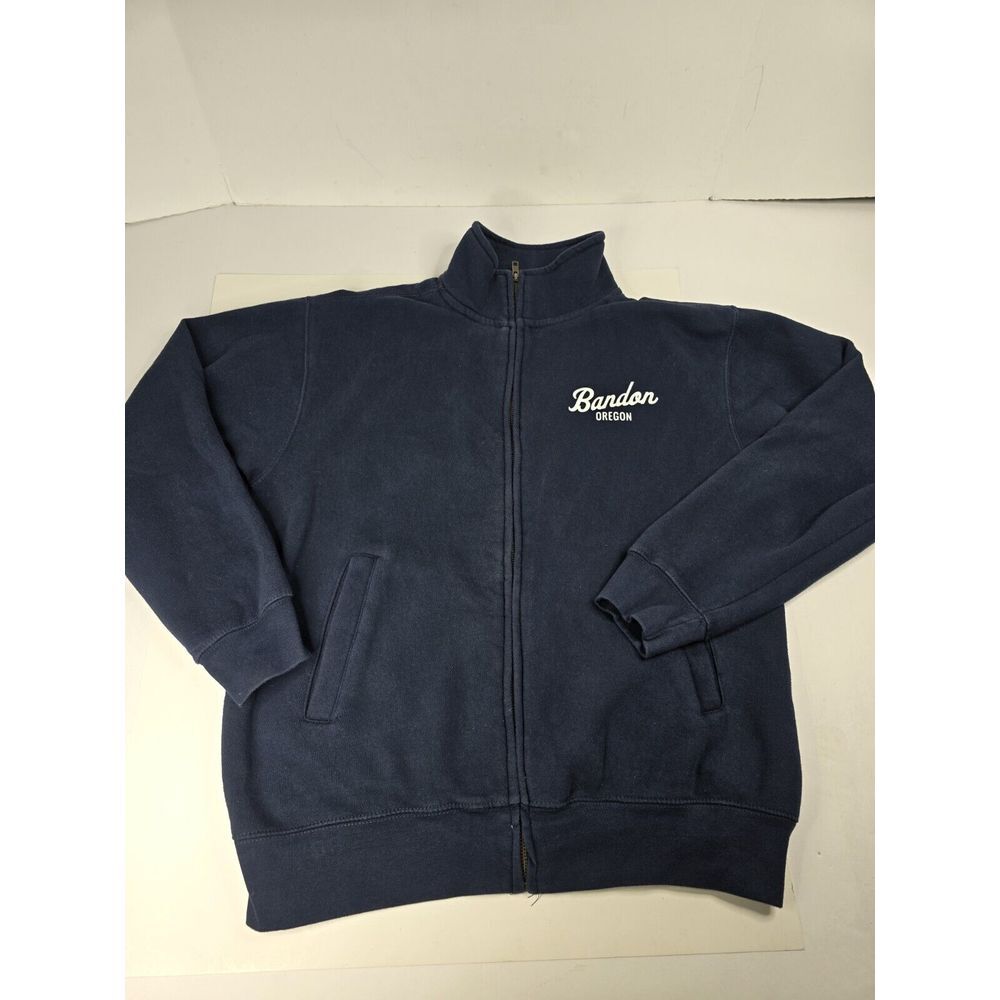 Vintage MV Sport Pro Weave Hoodie S Men's Bandon Oregon Souvenir Full Zip Jacket